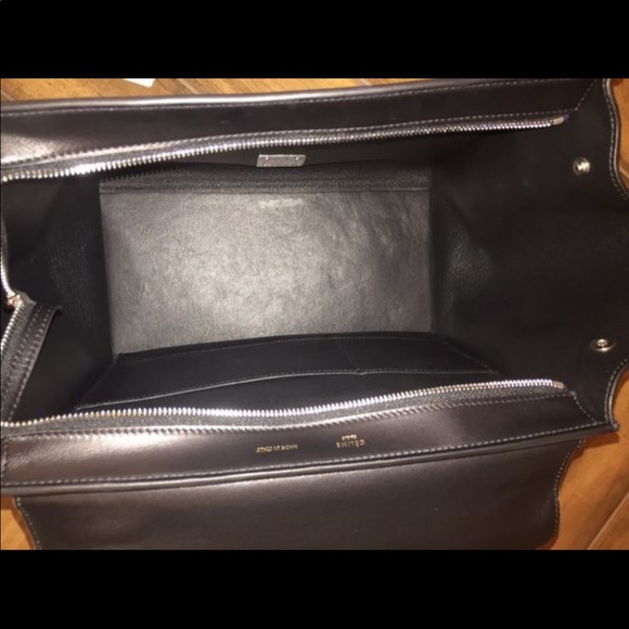 Celine Large Trapeze Cowhide Brown - Picture 5 of 5